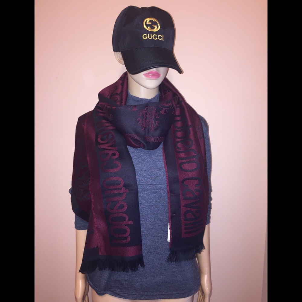 Scarf ❤️Unisex by Roberto Cavalli - Picture 5 of 6